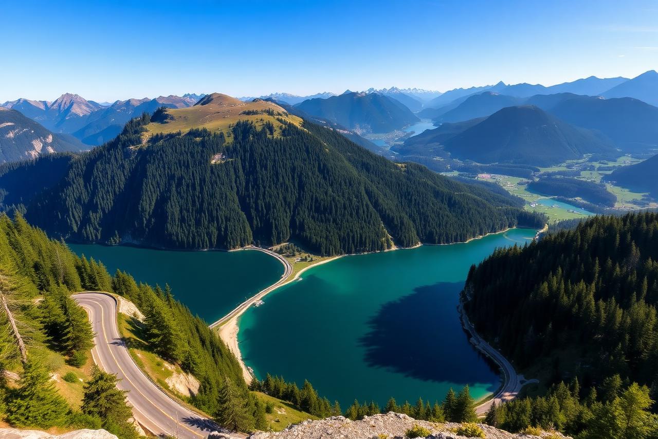 Gerlos Alpine Road, Tyrol and Salzburg, Austria