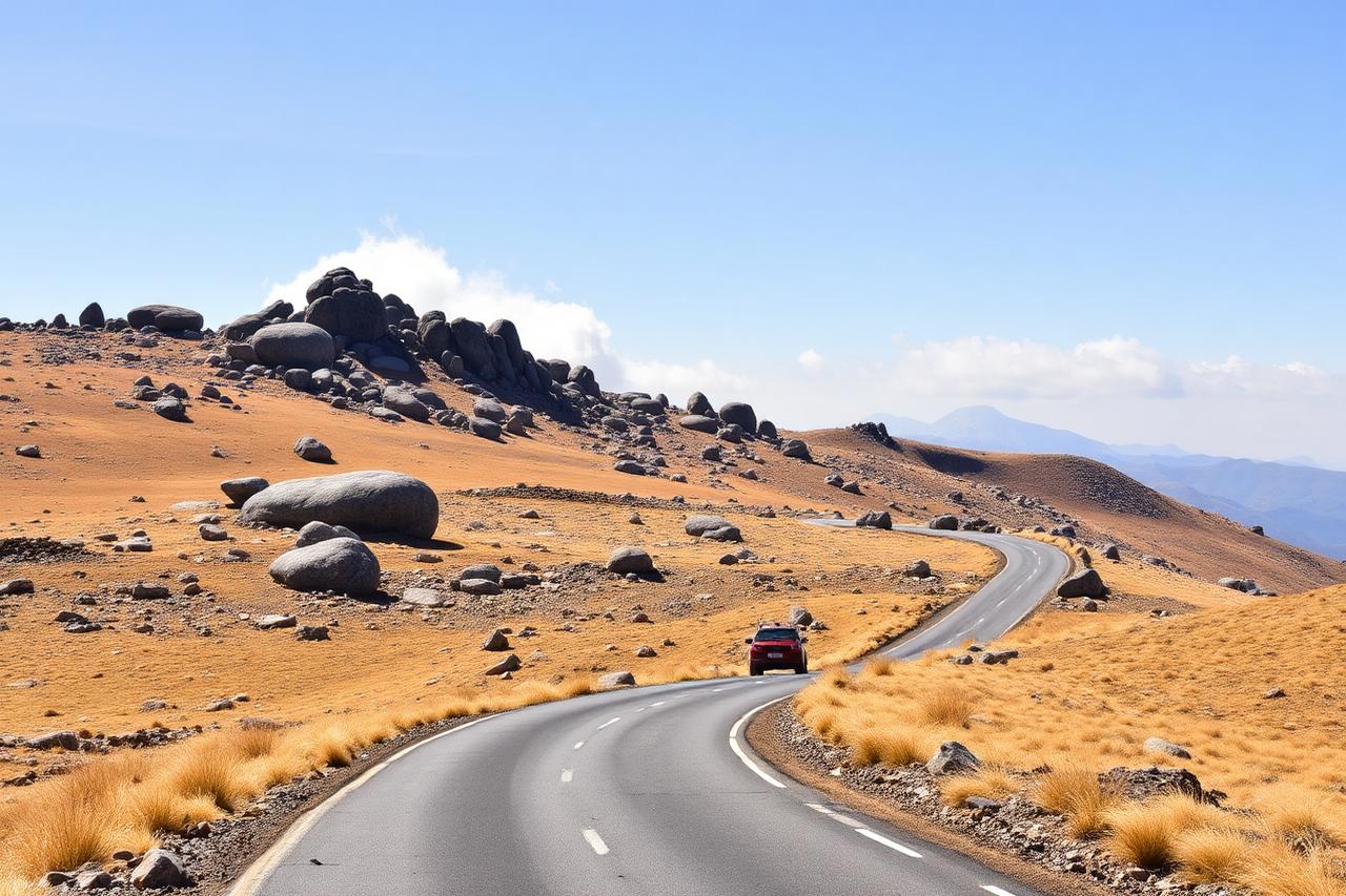 N339 Serra da Estrela, Serra da Estrela, Portugal