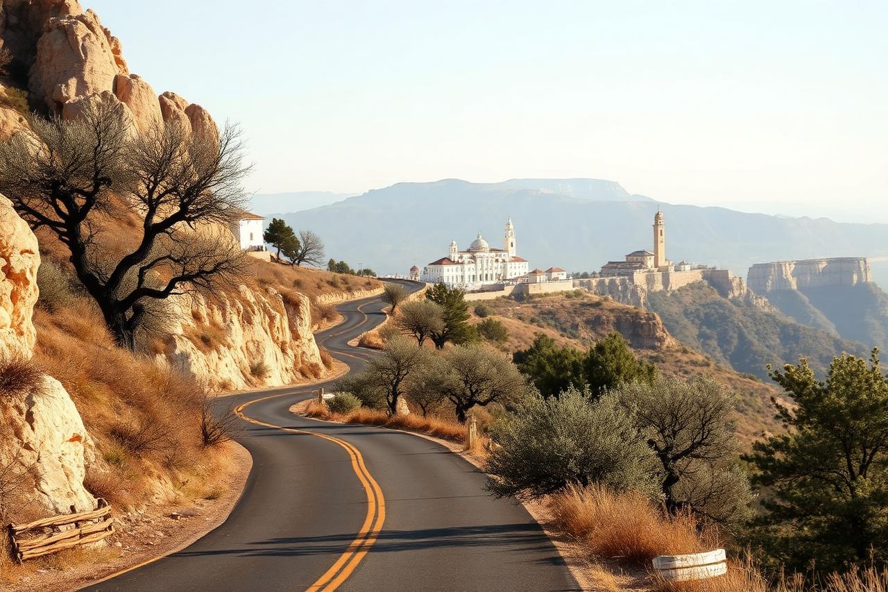 Ronda to Coin Road, Andalusia, Spain