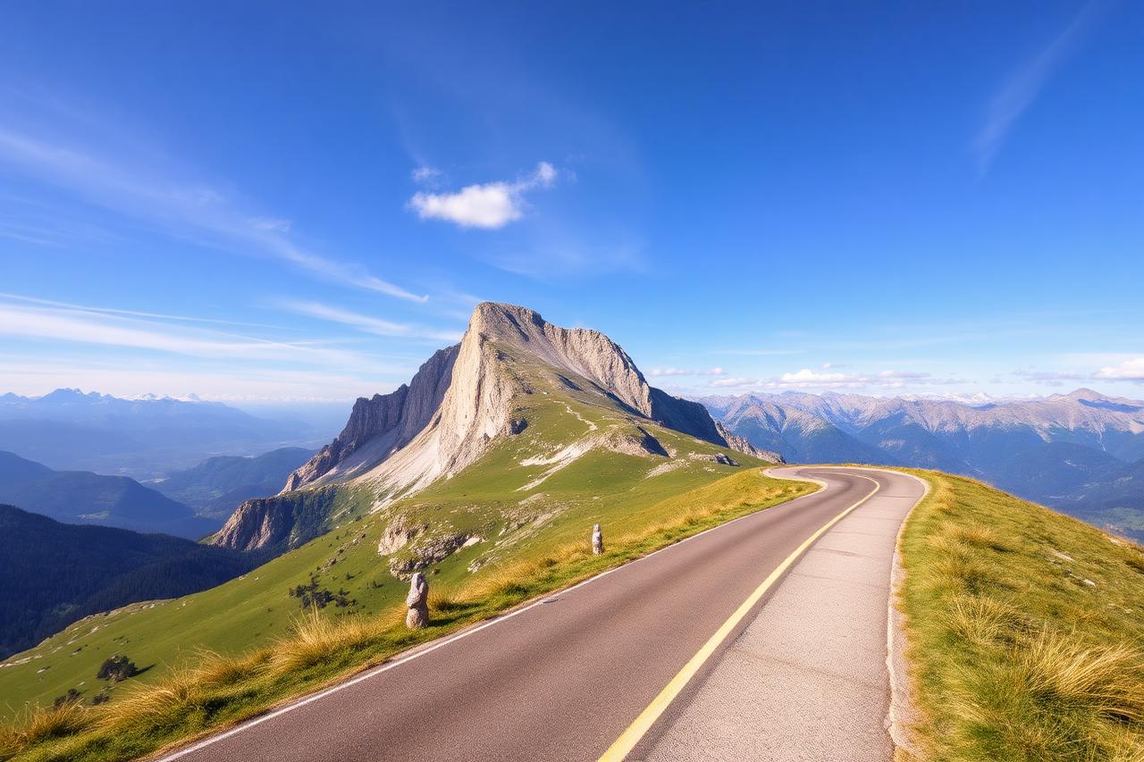 Rossfeld Panoramastrasse, Bavarian Alps, Germany