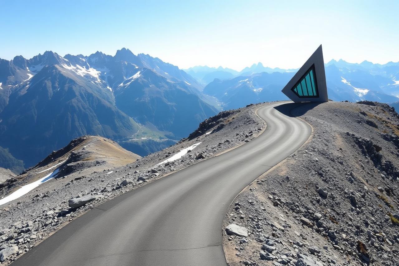 Timmelsjoch Hochalpenstrasse, Tyrol and South Tyrol