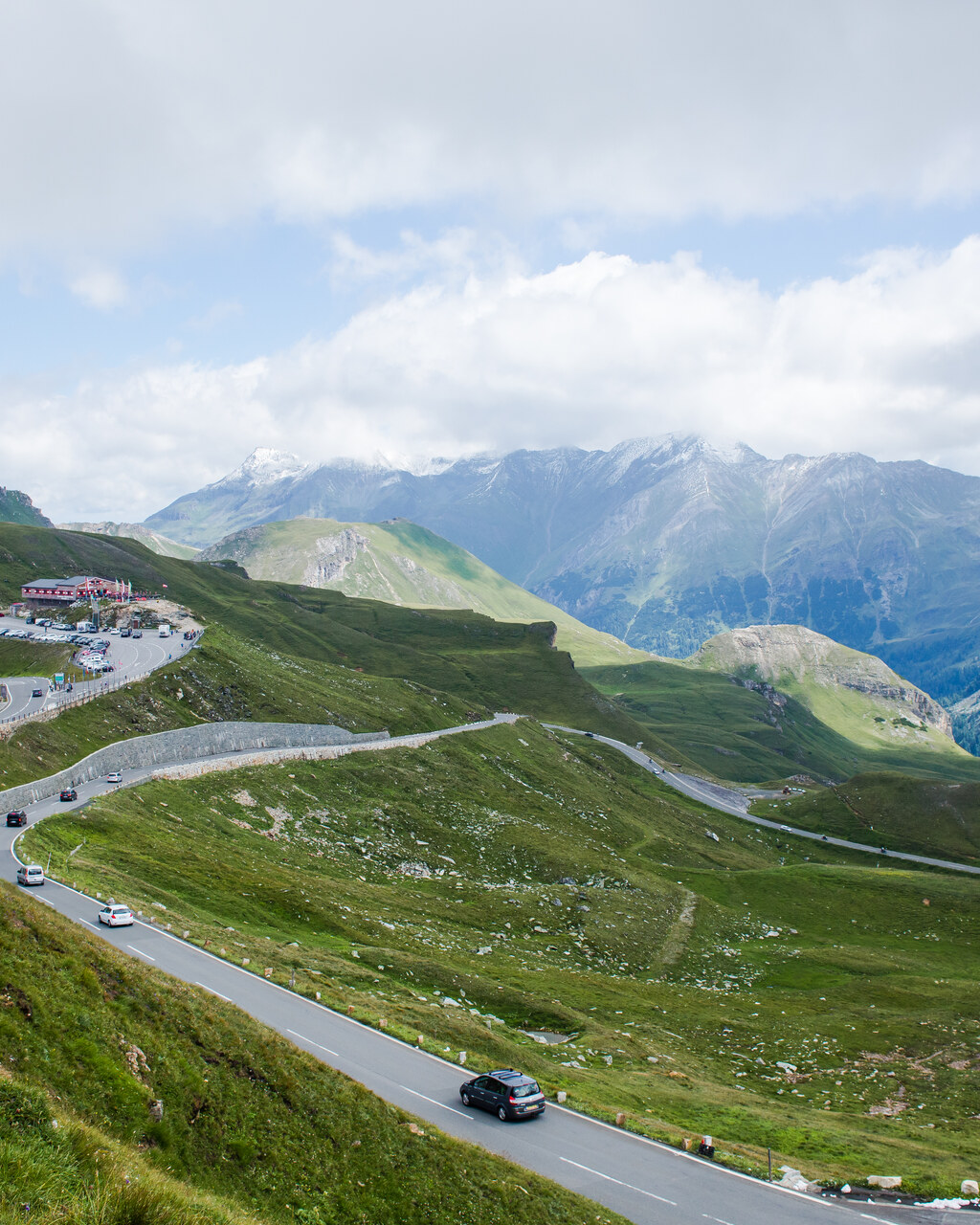 Grossglockner High Alpine Road, a driving route through Hohe Tauern, Austria